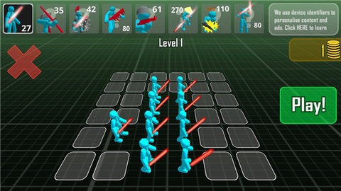 Stickman Simulator: Battle of Warriors游戏图2