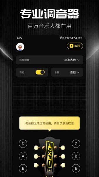 TunerLite调音器app图2