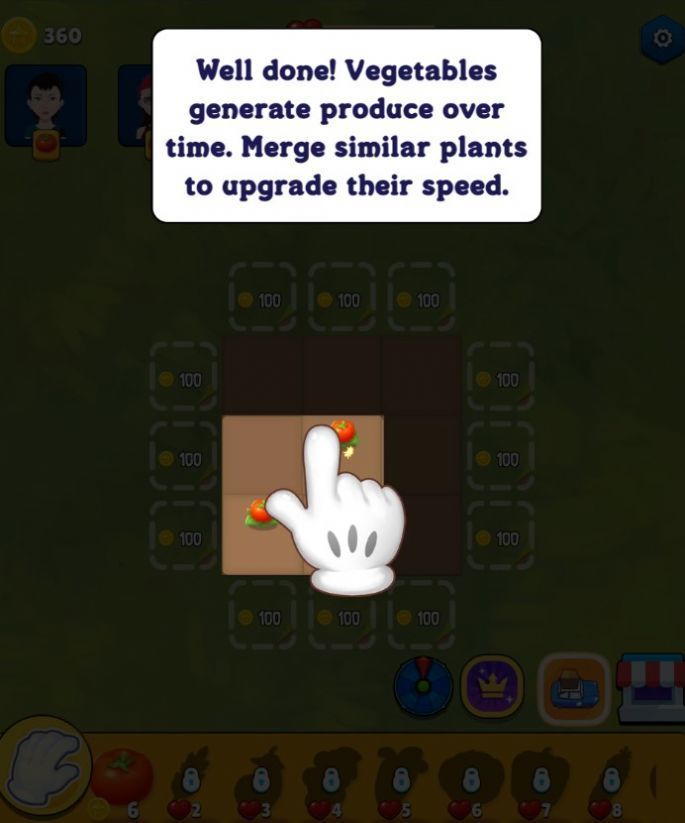 Idle Farm Merge Vegetables安卓版图2