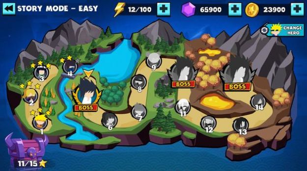 火柴人忍者大师（Stickman Shinobi）图1