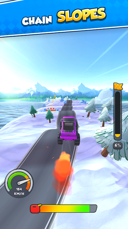 斜坡司机（Slope Driver）游戏图3