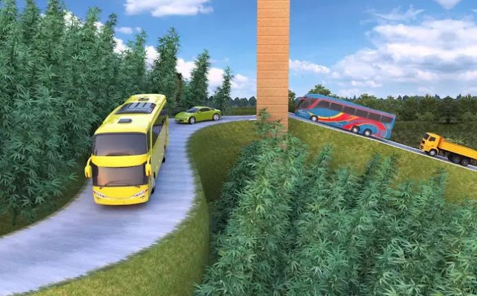 欧洲城市巴士驾驶游戏3D（Euro City Bus Driving Game 3D）图2