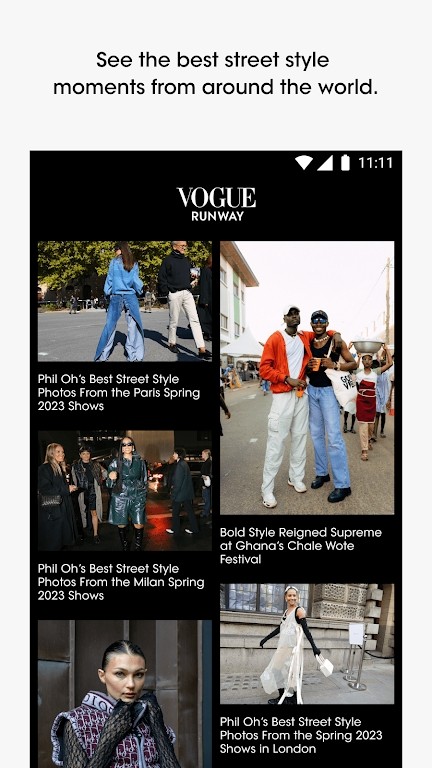 Vogue Runway app图2