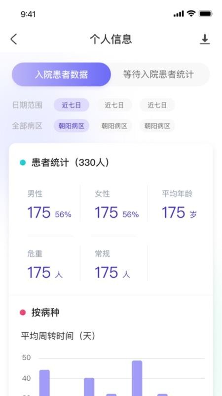 病床管理系统app图2