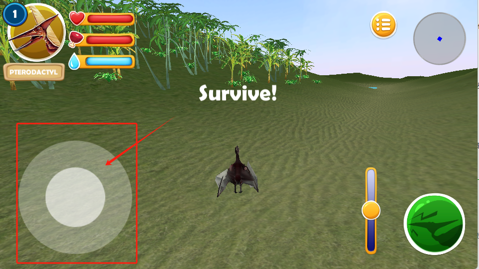 Jurassic Pterodactyl Simulator - be a flying dino!游戏图2