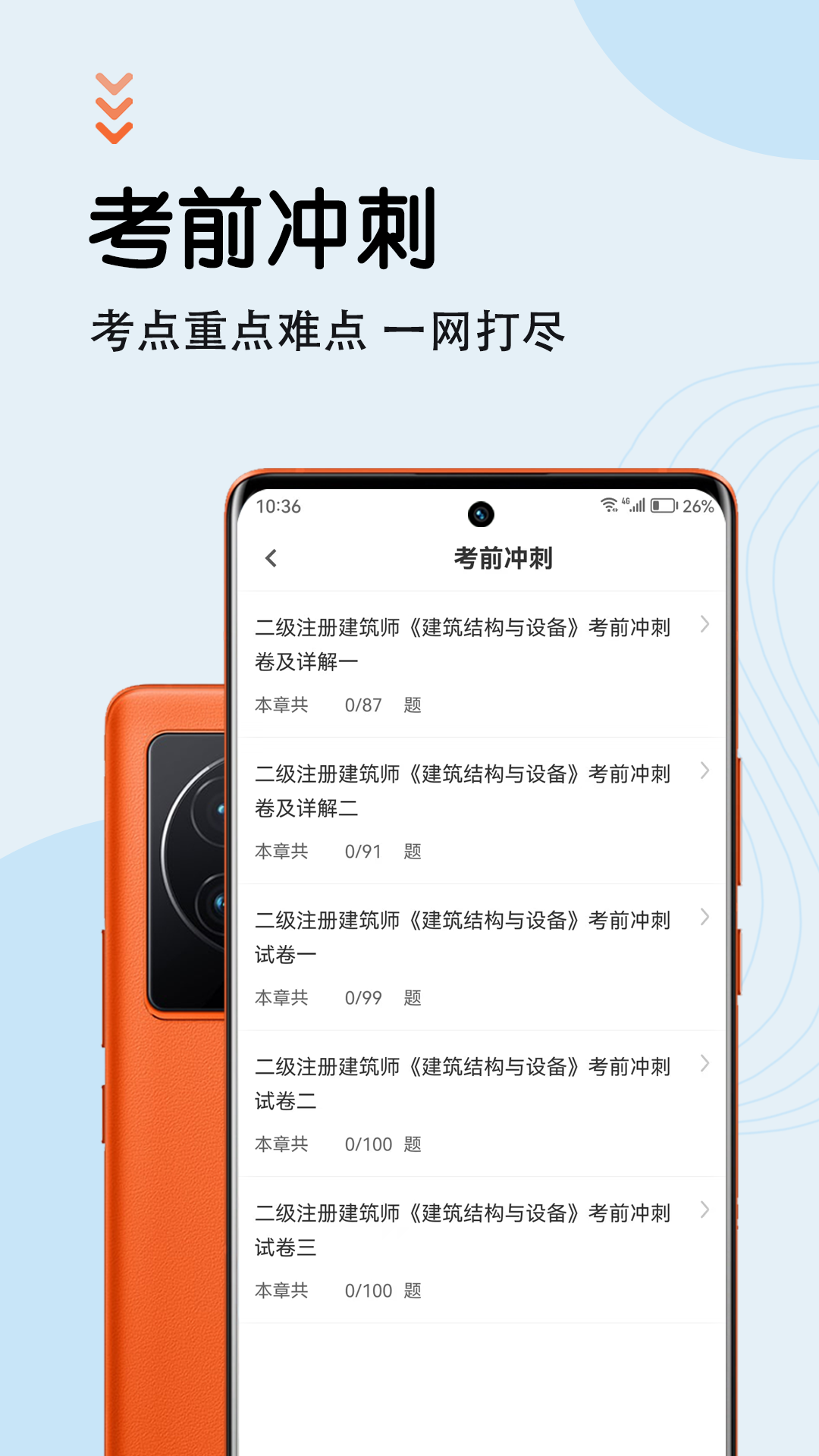 二级注册建筑师智题库app图2