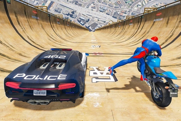 巨型坡道赛车手游图1