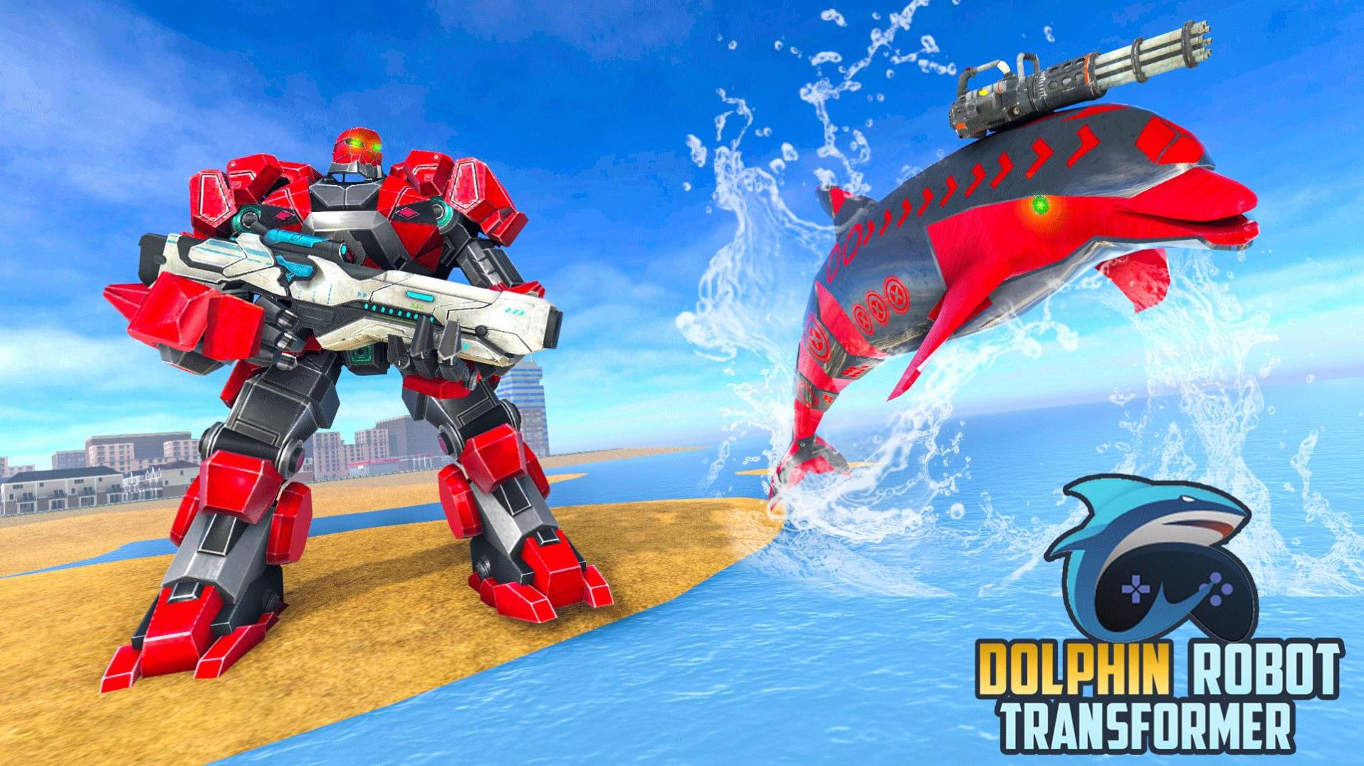 机器人城市模拟器英雄（Dolphin Robot Transform）图1