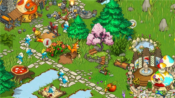 蓝精灵与魔法草地（Magical Meadow）游戏图3