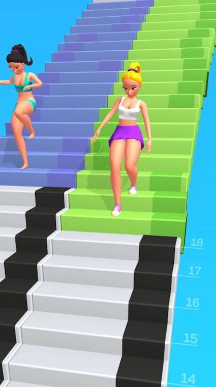 Down Stairs Race手机版图3