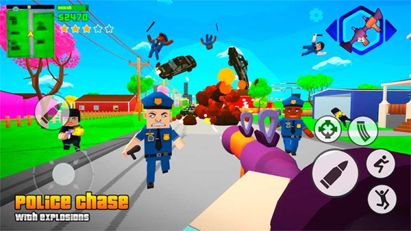 Gangs Wars: Pixel Shooter RP Game图2