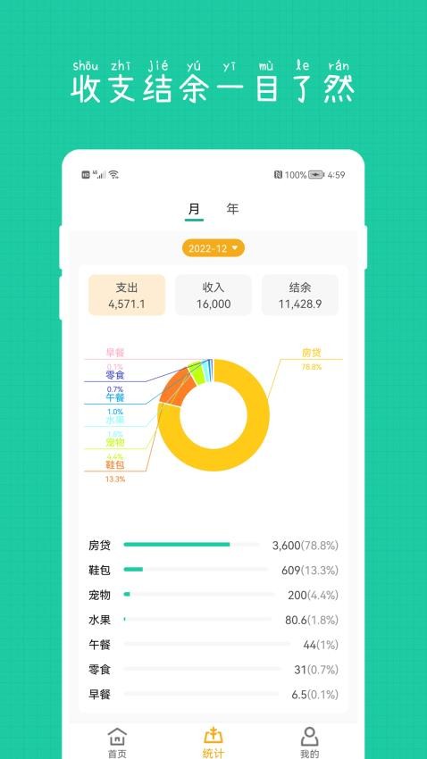 小日子记账本APP