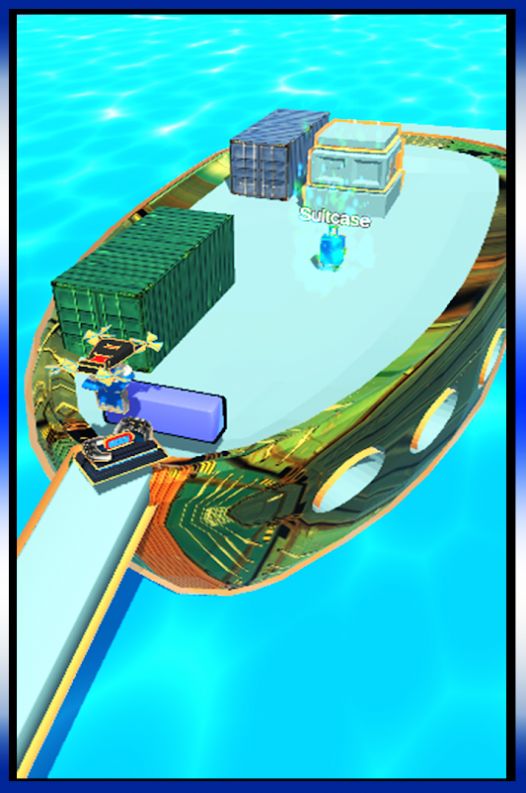在船上跑（RunonShips）游戏图1