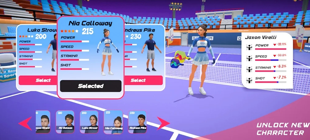 匹克球3D（PickleBall）游戏图1