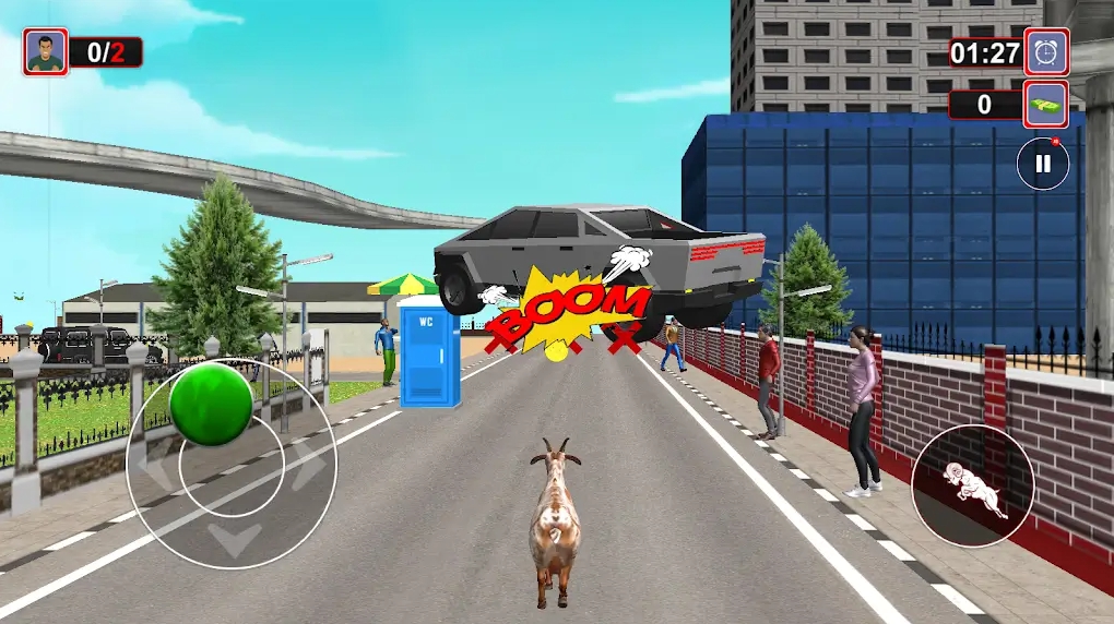 山羊格斗（Goat Fighting Game）游戏