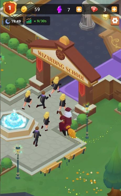 放置魔法学校
