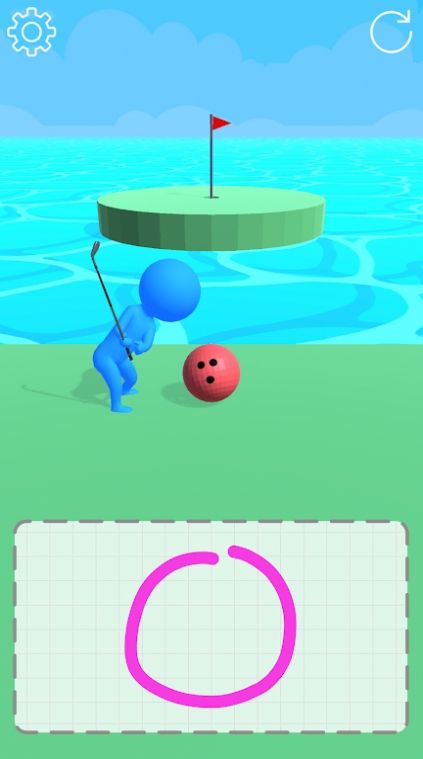 Draw Golf游戏