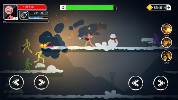 Stickman Gunner游戏图1