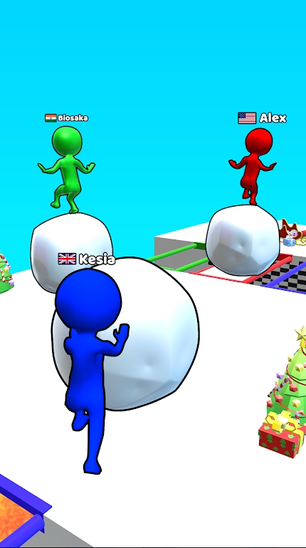 3D雪地竞速（Snow Race）游戏