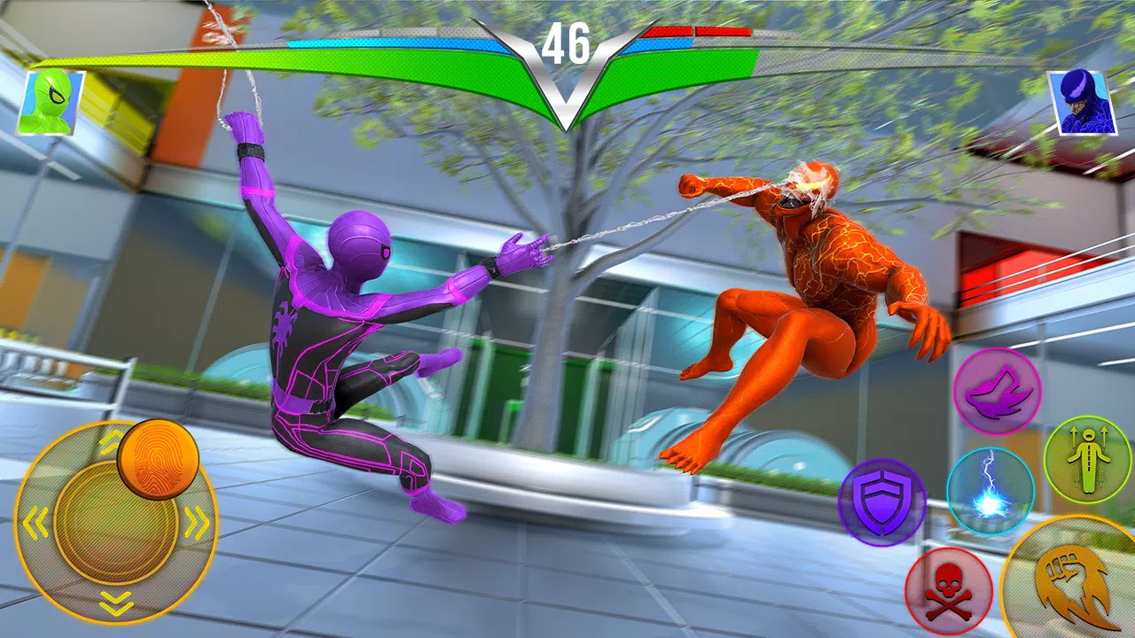 街头战斗蜘蛛英雄3d（Street Fight: Kung Fu Hero 3D）图1
