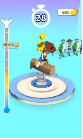 空闲牛仔竞技表演（Idle Rodeo）游戏图1