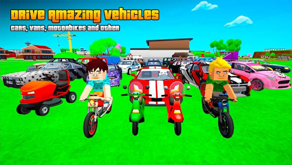 Gangs Wars: Pixel Shooter RP Game图1