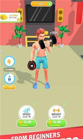 Idle Workout Fitness游戏图2