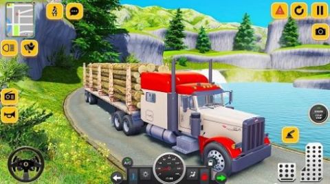 Log Cargo Transport Truck Game最新版