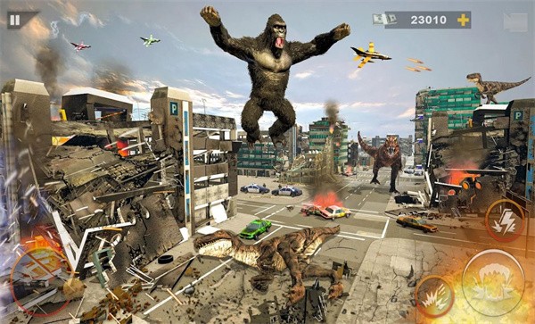 大猩猩恐龙袭击（Gorilla Dinosaur Attack）图1