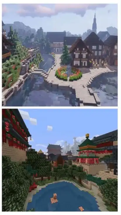 像素生存世界建造图2