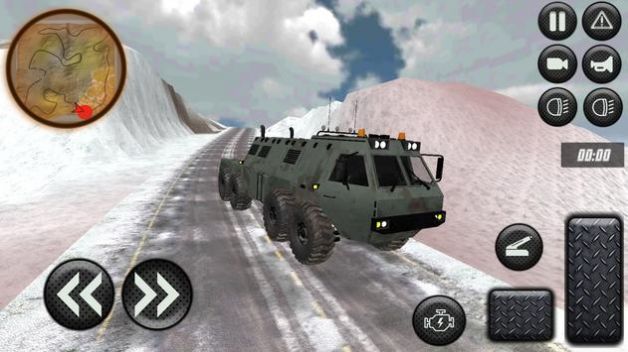 雪地8x8越野卡车（Truck Offroad 8x8 Snowy）图1