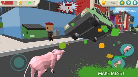 疯狂小猪模拟器（Crazy Pig Simulator）图1