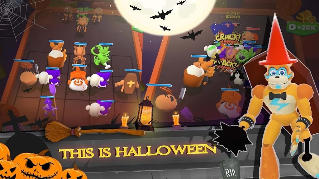 万圣节合并蓝色怪物（Halloween Merge: Blue Monster）图2