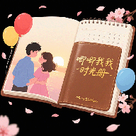 唧唧我我时光册app图标