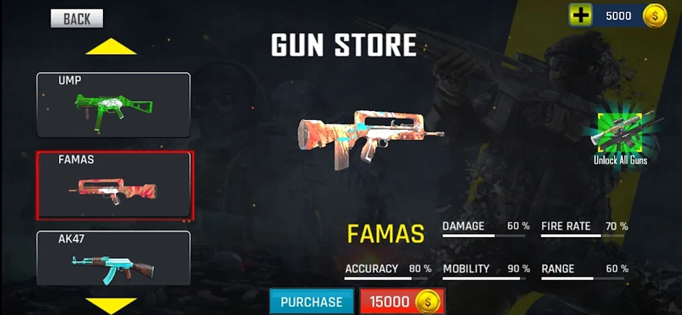 战区行动：激战射击（Battle Ops: Warzone Shooter）手游