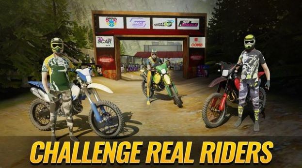 摩托骑士越野摩托比赛（Dirt Moto Racing）游戏图2