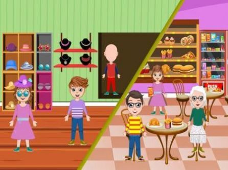 假装小镇购物商店（Pretend Town Stores Shopping）图1