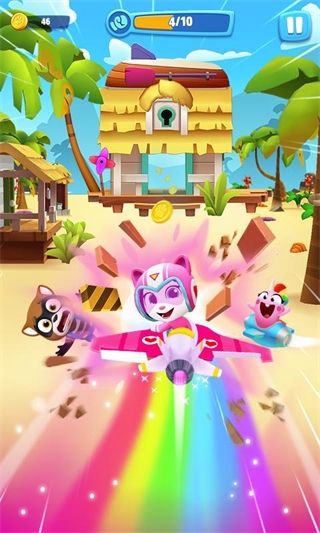 汤姆猫空中小队(Talking Tom Sky Run)图2