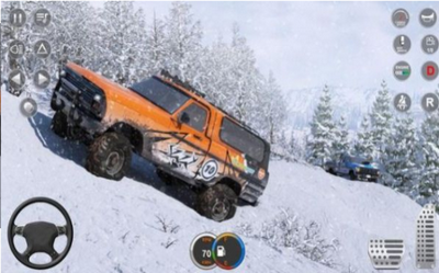 Offroad Mud Truck Snow Driving Game 2021手机版图2