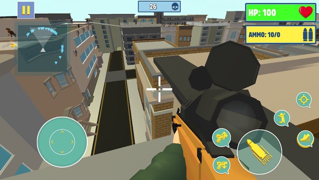 一击英雄：狙击生死线（One Shot Hero: Sniper Gun Game）游戏图3
