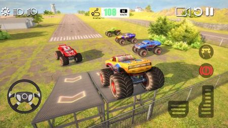 怪物卡车特技驾驶模拟器（Monster Truck Stunts Driving Simulator）图3