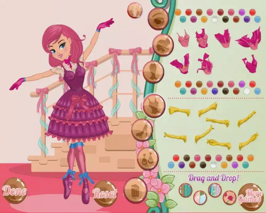 芭蕾舞女演员漂亮女孩（Ballerina Pretty Girl Dress up）图3