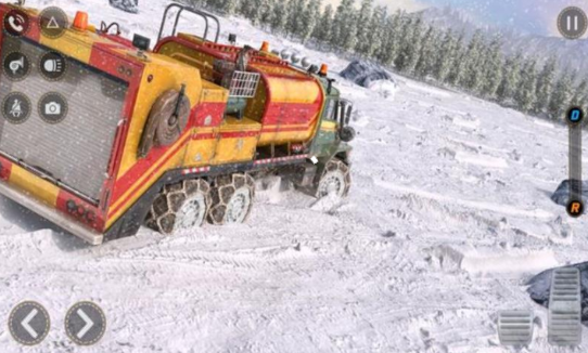 卡车雪地驾驶游戏图1