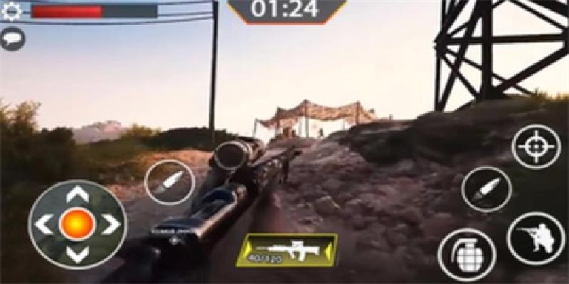 Offline Commando: Gun Games游戏图2