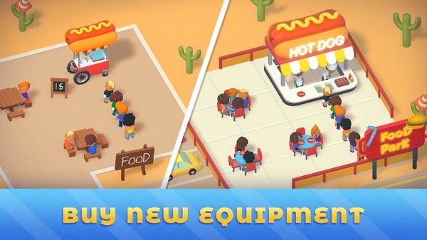 Idle Foodcourt游戏图2