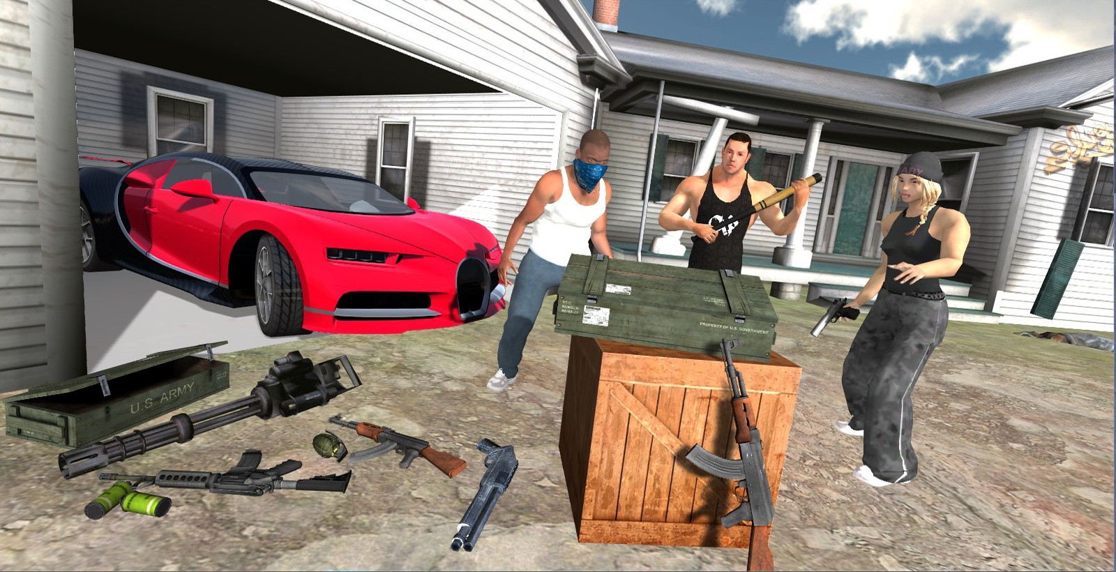 黑帮犯罪生活（Gangster Crime Car Driving Sim）图2