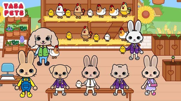 Yasa Pets Farm游戏图1