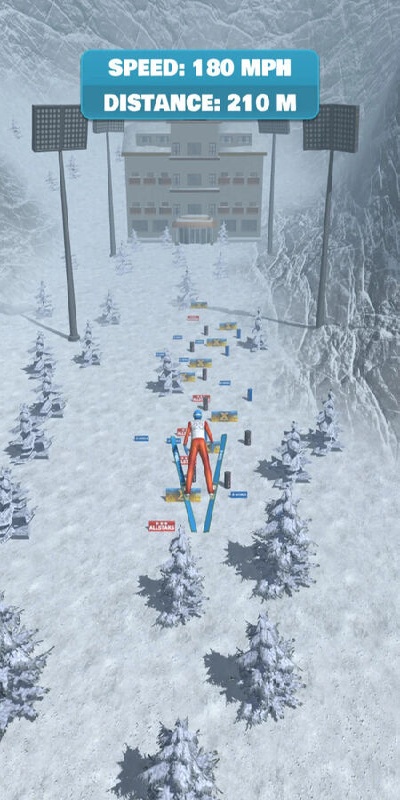 斜坡滑雪游戏
