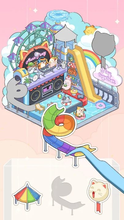 DIY贴纸：温馨小屋游戏图4