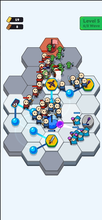 六边形冲锋：能量战棋（Hex Charge）游戏